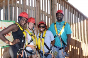 ZIpline with Friends